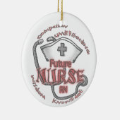 Future Nurse Axiom Keramik Ornament (Rechts)