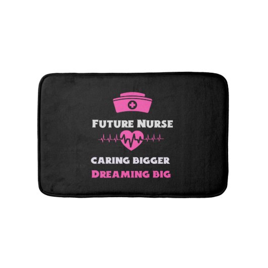 Future Nurse Badematte (Vorderseite)