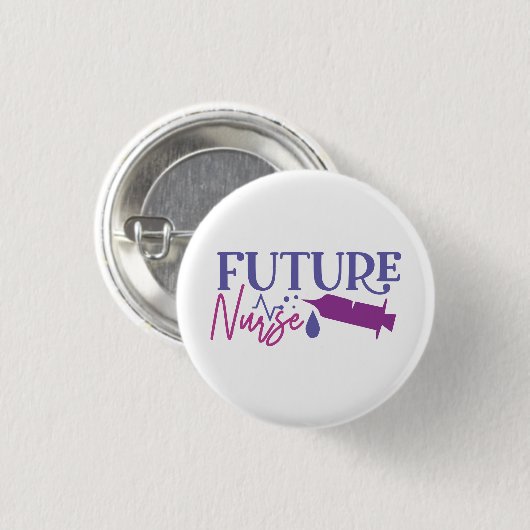 Future Nurse Button (Vorne & Hinten)