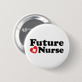 Future Nurse Button (Vorne & Hinten)