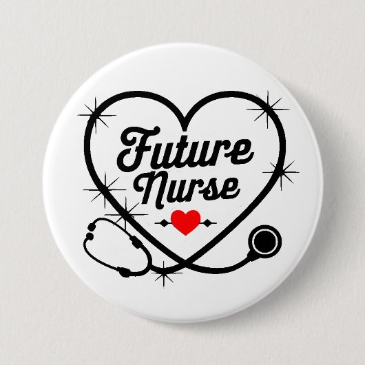 Future Nurse Button (Vorderseite)