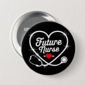Future Nurse Button (Vorne & Hinten)