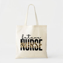 Future Nurse Cheetah Print Nurse in der Ausbildung