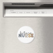 Future Nurse | Geschenk für Krankenpfleger Magnet (In Situ (Geschirrspüler))