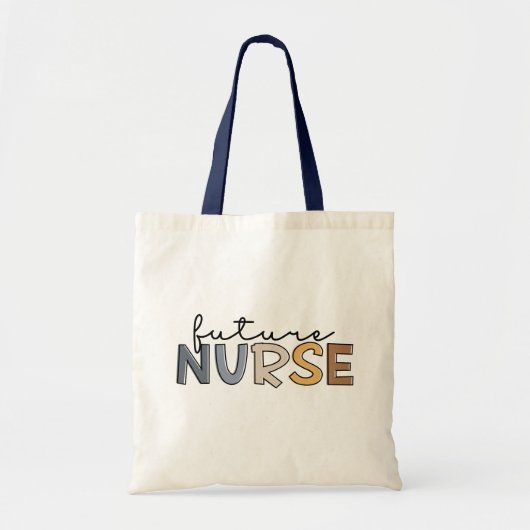 Future Nurse | Geschenk für Krankenpfleger Tragetasche (Vorne)