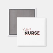 Future Nurse Magnet (Vorderseite/Rückseite)