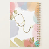 Future Nurse Mitte Jahrhundert Modernes Aquarell G Planer (Rückseite)