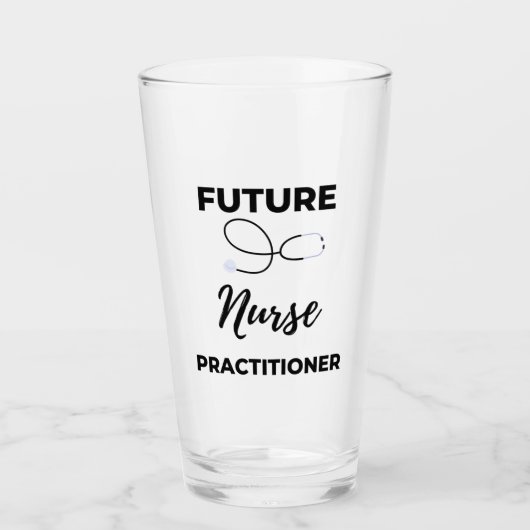 Future Nurse Practitioner 2 Glas (Vorderseite)