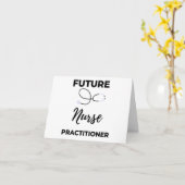 Future Nurse Practitioner 2 Karte (Gelbe Blume)