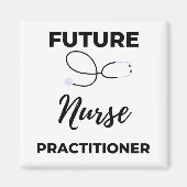 Future Nurse Practitioner 2 Magnet (Vorne)