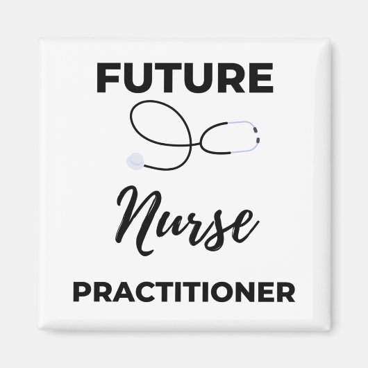 Future Nurse Practitioner 2 Magnet (Vorne)