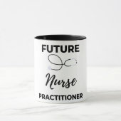 Future Nurse Practitioner 2 Tasse (Zentrum)