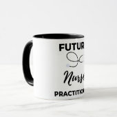 Future Nurse Practitioner 2 Tasse (Vorderseite Links)