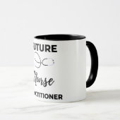 Future Nurse Practitioner 2 Tasse (VorderseiteRechts)