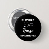 Future Nurse Practitioner Button (Vorne & Hinten)
