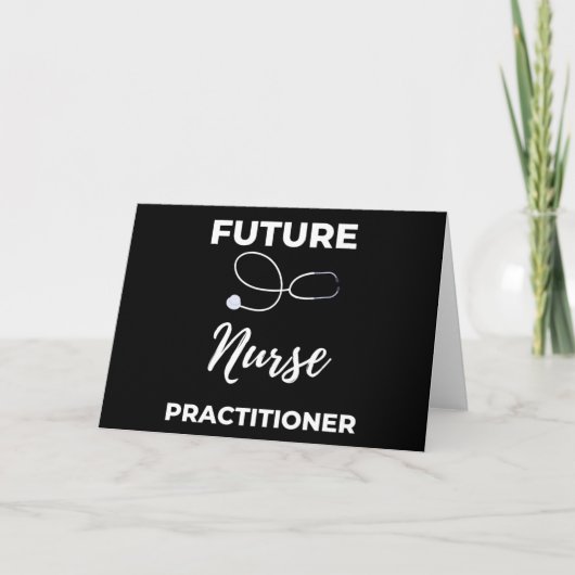Future Nurse Practitioner Karte (Vorderseite)