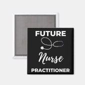 Future Nurse Practitioner Magnet (Vorderseite/Rückseite)