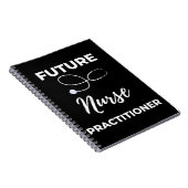 Future Nurse Practitioner Notizblock (Rechte Seite)