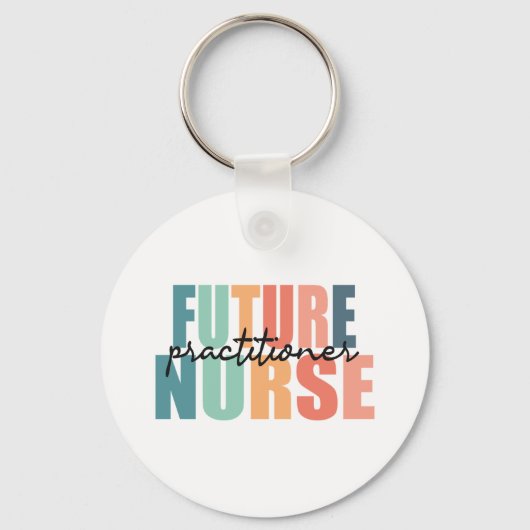 Future Nurse Practitioner - NP Schlüsselanhänger (Vorderseite)
