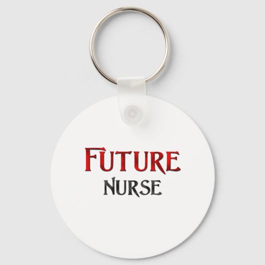 Future Nurse Schlüsselanhänger (Vorderseite)