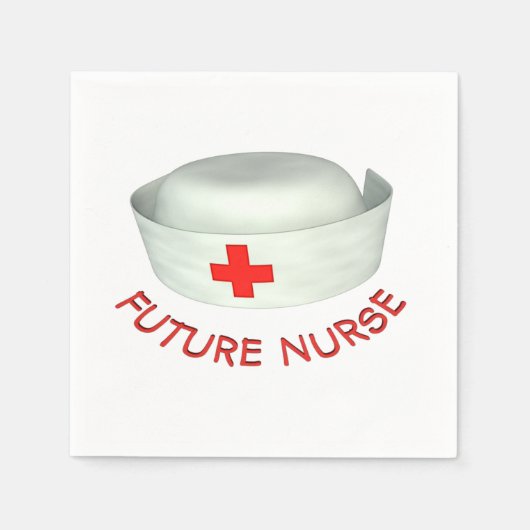Future Nurse Serviette (Vorderseite)