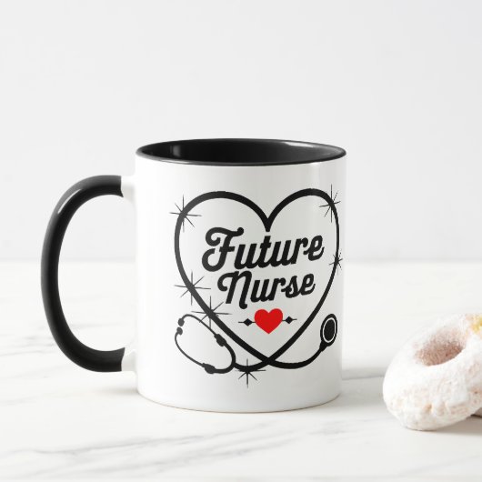 Future Nurse Tasse (Mit Donut)