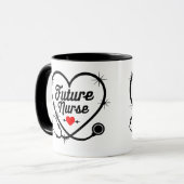 Future Nurse Tasse (Vorderseite Links)