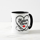 Future Nurse Tasse (VorderseiteRechts)
