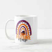 Future Nursing Rainbow Halloween Pumpkin Cos Kaffeetasse (Links)