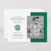 Future NW Missouri Staat Graduate Ankündigungspostkarte (Vorne/Hinten)