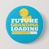 Future Oma Loading Duck Baby Duck Button (Vorderseite)