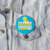 Future Oma Loading Duck Baby Duck Button (Beispiel)