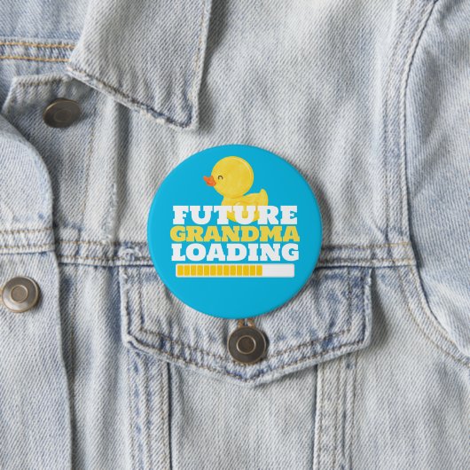 Future Oma Loading Duck Baby Duck Button (Beispiel)