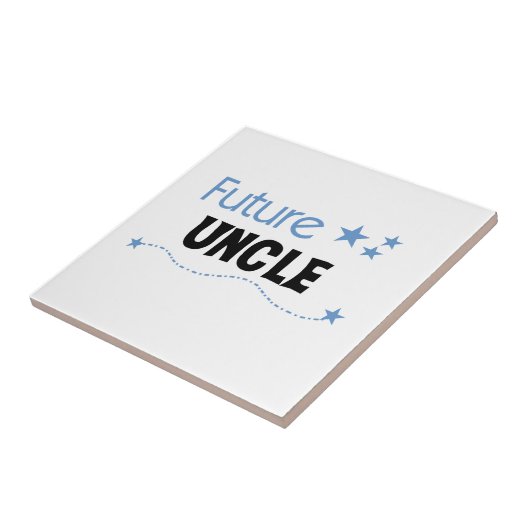 Future Oncle Geschenke Fliese (Seite)
