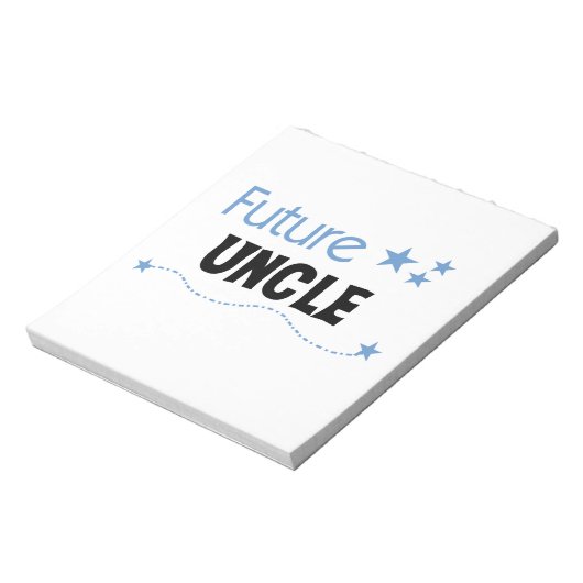 Future Oncle Geschenke Notizblock (Rotiert)
