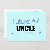 Future Oncle T - Shirt und Geschenke Postkarte (Vorne/Hinten)