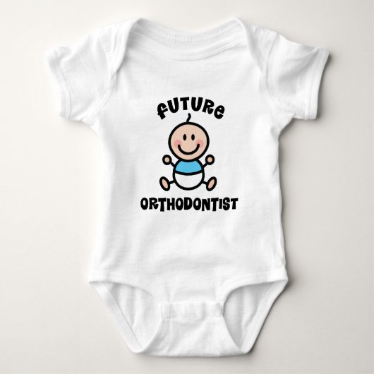 Future Orthodontist Baby Gift Baby Strampler (Vorderseite)