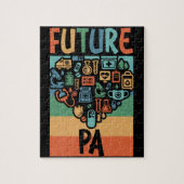 Future PA Student Funny Physician Assistenz Gesche Puzzle (Vertikal)