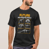 Future Paleontologin Dinosaur Fossil Paleontology T-Shirt (Vorderseite)