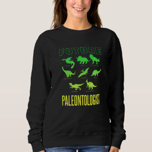 Future Paleontologin Dinosaur Kids Rex Niedlich An Sweatshirt