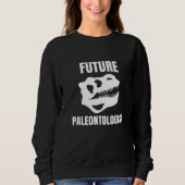 Future Paleontologist Dinosaur Skeleton Premium Sweatshirt (Vorderseite)
