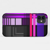 Future Perfect Kariert iPhone Case (Rückseite (Horizontal))