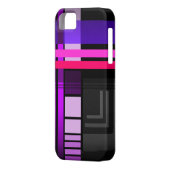 Future Perfect Kariert iPhone Case (Rückseite Links)