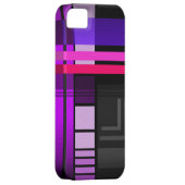 Future Perfect Kariert iPhone Case (Rückseite/rechts)