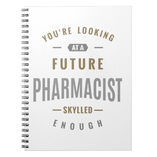 Future Pharmaceutical Gift Ideen Notizblock (Vorderseite)