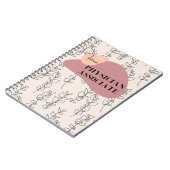 Future Physician Associate Modern Notebook Geschen Notizblock (Linke Seite)