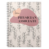 Future Physician Associate Modern Notebook Geschen Notizblock (Vorderseite)