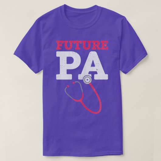 Future Physicians Assistant Gift Men PA scho T-Shirt (Design vorne)