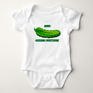Future Pickleball Beruflich Baby Bodysuit Strampler