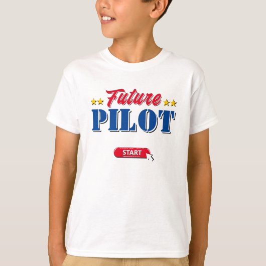 Future Pilot T - Shirt (Vorderseite)